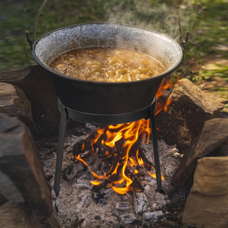 Camp Dutch Oven Cast - 【Grande Promoção!】 Suporte Tripé Dobrável para