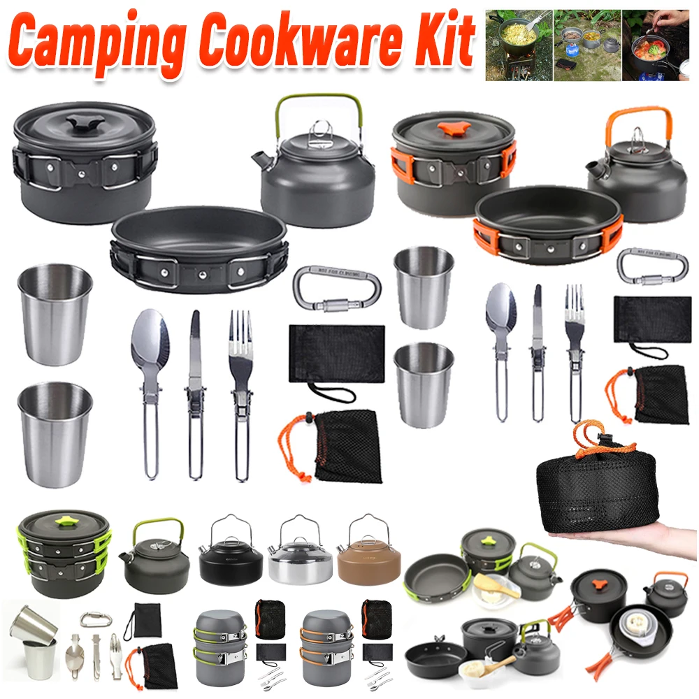 Camping Hiking Cooking - Kit de Utensílios de Cozinha para