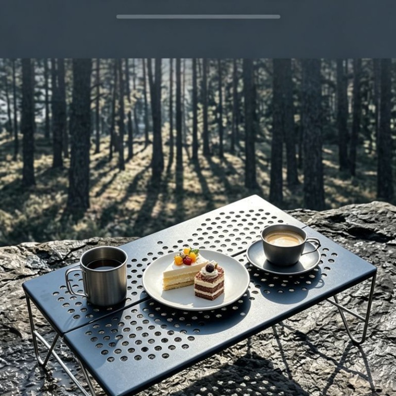 Mesa de Camping Portátil e Dob - Camping Cooking Table avaliação e preço