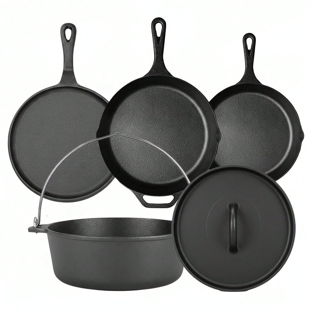 Conjunto de Panelas e Frigidei - Camp Dutch Oven Cast avaliação e preço