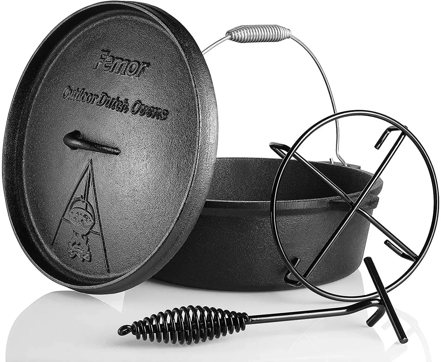 Femor forno holandês de ferro  - Camp Dutch Oven Cast avaliação e preço