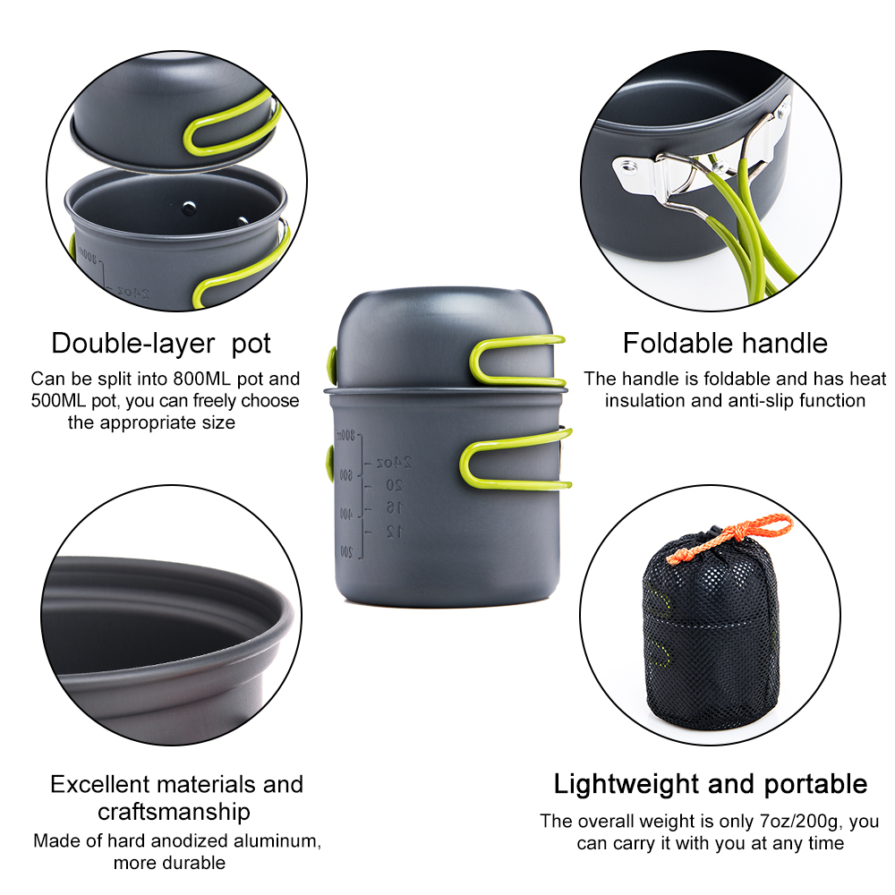 Conjunto de Utensílios de Cozi - Camping Cooking Organizer avaliação e preço