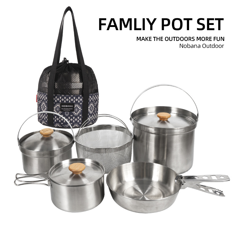 Nobana mais novo conjunto de p - Camping Cooking Organizer avaliação e preço