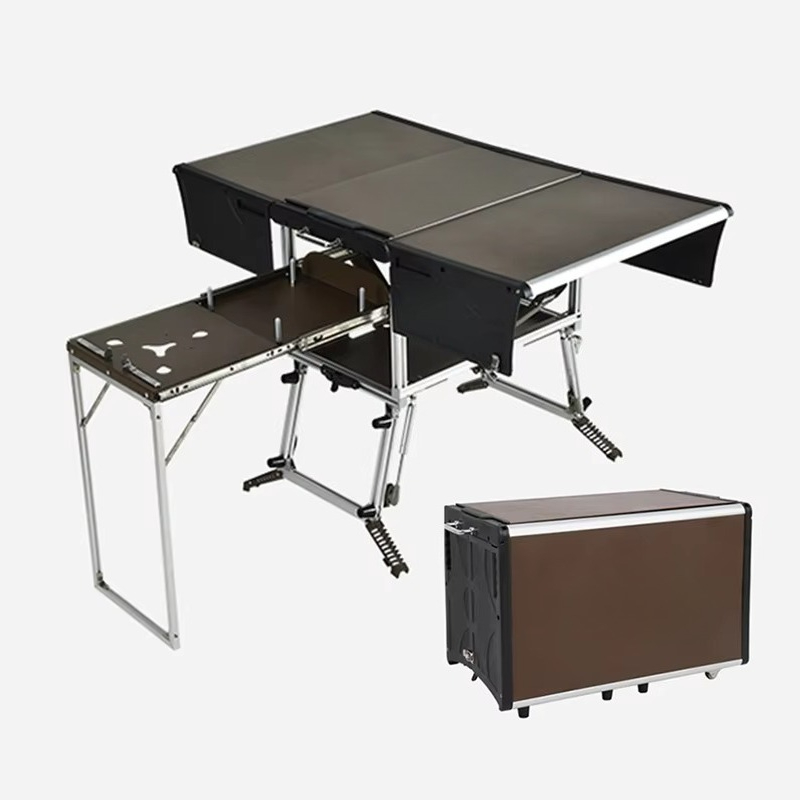 Cozinha Móvel Portátil para Ca - Quality Camping Cooking Set avaliação e preço
