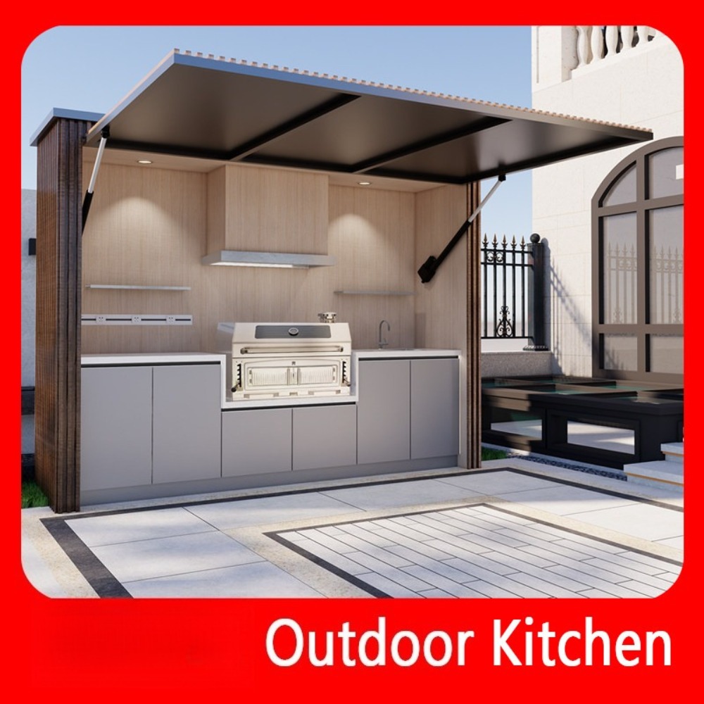 # Ilha de Cozinha Móvel para E - Camping Cooking Dining Set avaliação e preço