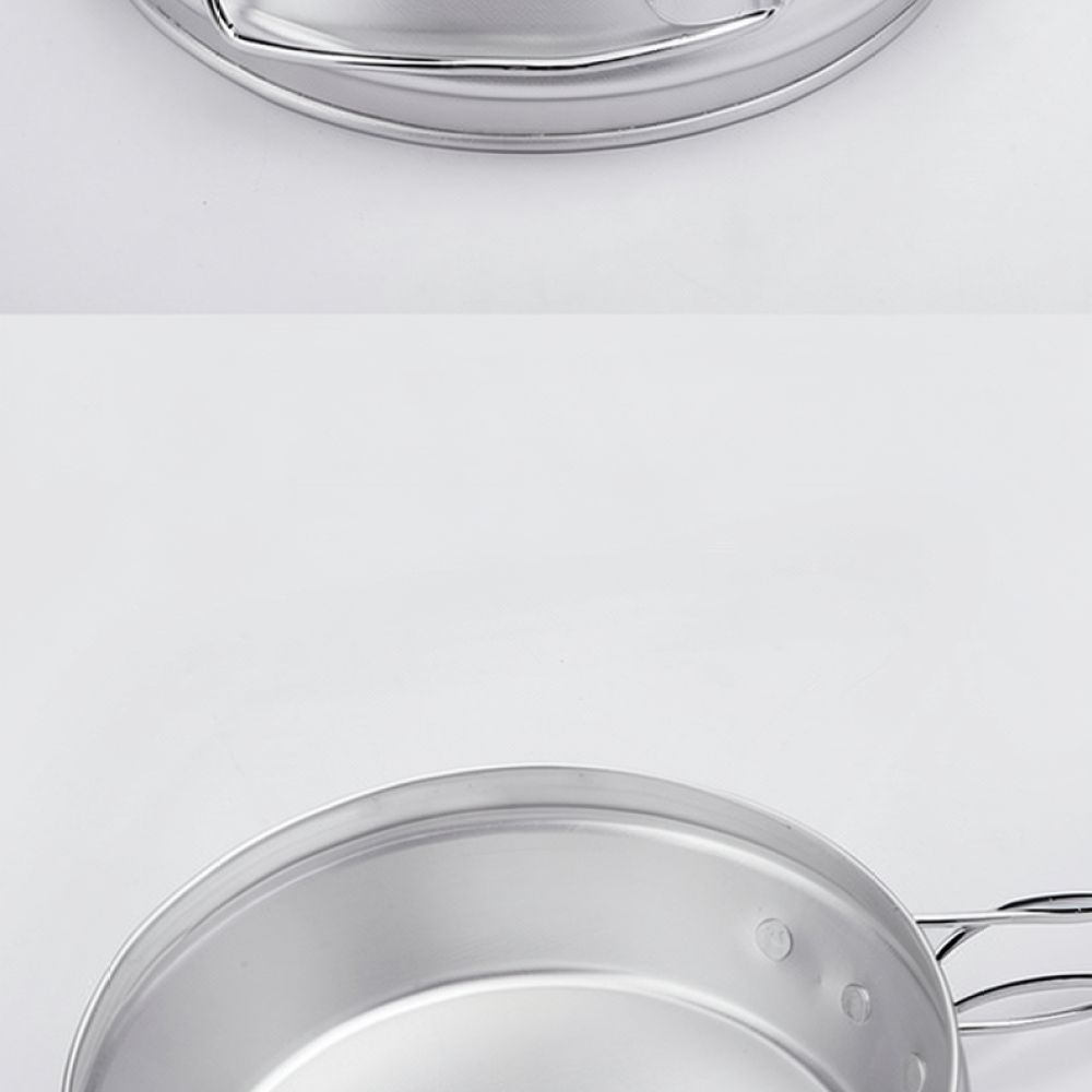 Conjunto de panelas e frigidei - Camping Cooking Dining Set avaliação e preço
